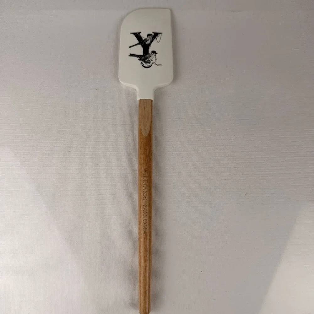 Williams Sonoma Rory Dobner Monogram Y Bird‎ Silicone Spatula 12
